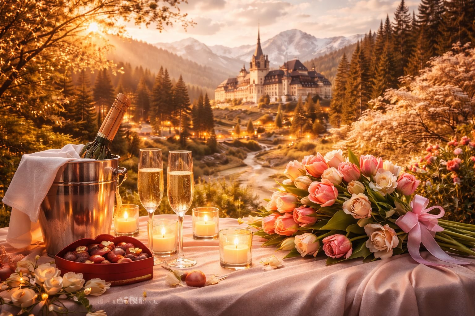 Ofertă 8 Martie la Hotel Palace din Sinaia, sejur romantic la munte cu cină festivă
